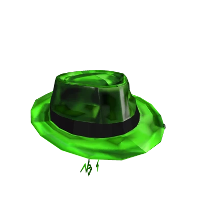 NRV Green Sparkle Time Fedora (Special Edition)