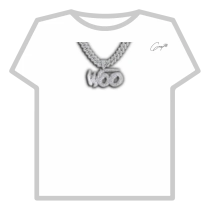 Iced Out Woo Cuban Link Chain