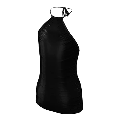 Black Halter Dress