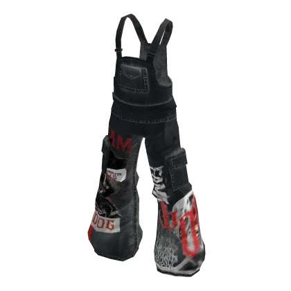 Overalls - Blue Denim DOGTEAM GG ( DTGG ) 