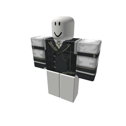 Grey Suit w/ Black Vest EMO Y2K FF BOY COOL [+]