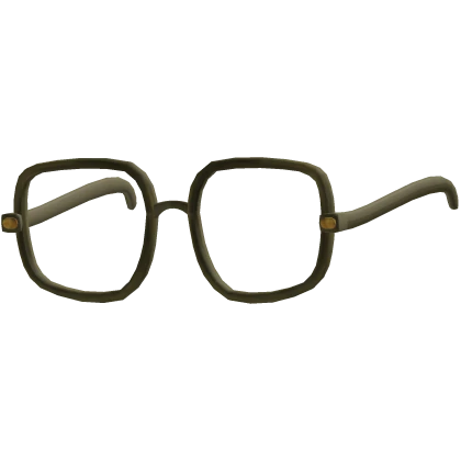 β Wide Frame Green Glasses