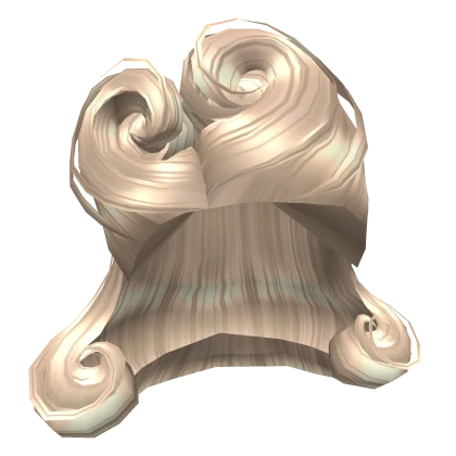 Betty's Victory Rolls in Platinum Blonde