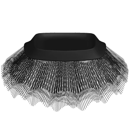 Ballet Skirt Black Tulle Tutu Ruffles Hip Accents