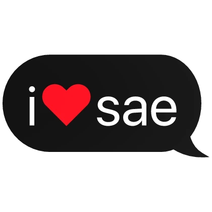 i heart sae blue lock text