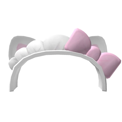 ♡ small kawaii kitty maid hat (high hair) Y2k