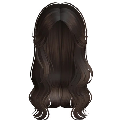 Sweet Soft Wavy Hairstyle - Dark Brown