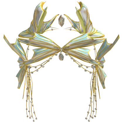 [PBR] Forest Lumina Fey Buttterfly Goddess Crown