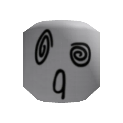 simple low quality dizzy face