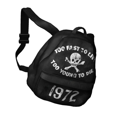 2000s Vintage Off Shoulder Backpack (1.0)