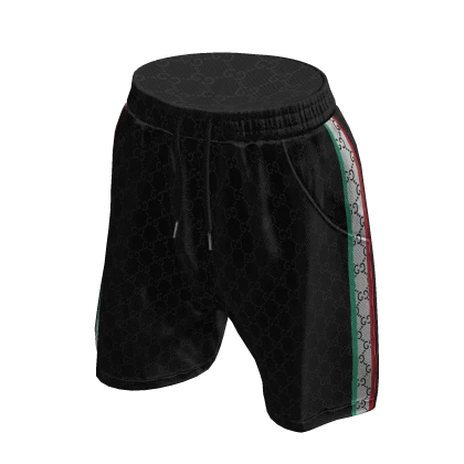 Black Designer Shorts