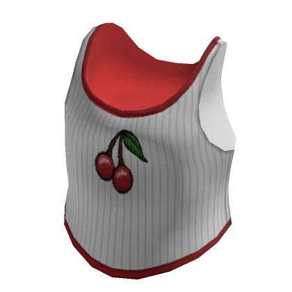 Crop Tank - Cherry