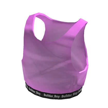 Pink Builder_Boy Tank Top