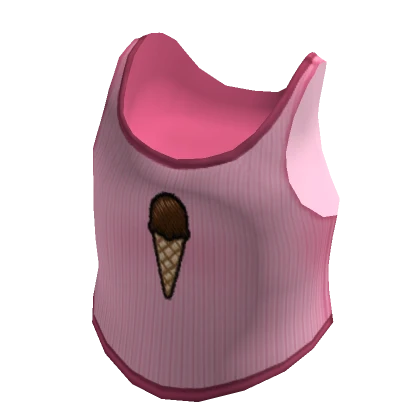 Crop Tank - Icecream