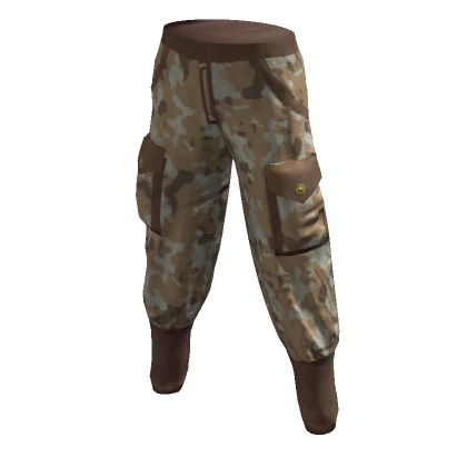 Desert Camo Baggy Pants