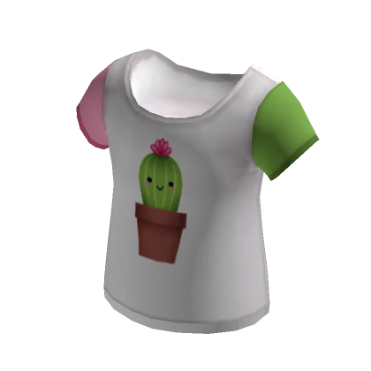 Cactus T - Pink & Lime