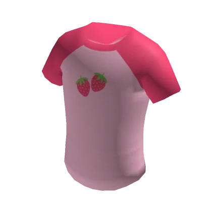 strawberry tshirt with sleeves