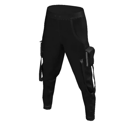 Black Cargo Pants