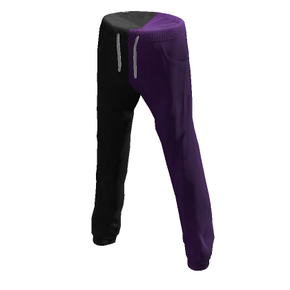 Purple & Black Sweatpants