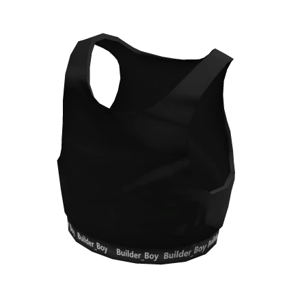 Black Builder_Boy Tank Top 