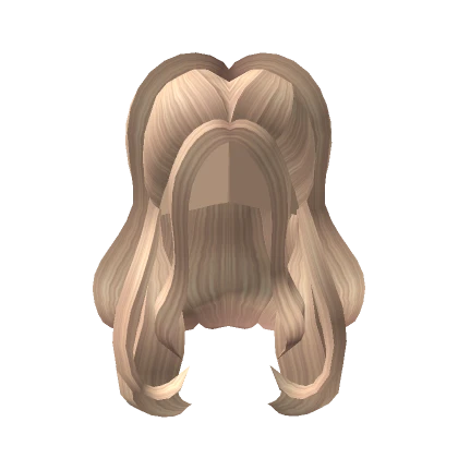 Aesthetic Y2k Blonde Wavy Modern Hair