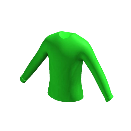 Green Long-Sleeved Shirt