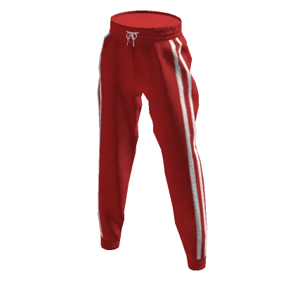 Sporty Sweatpants - Red