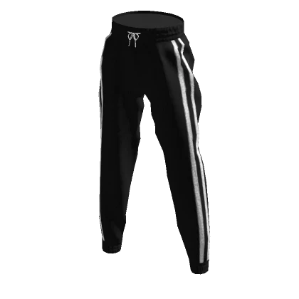 Sporty Sweatpants - Black 