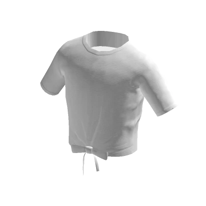 Knotted T-Shirt - White