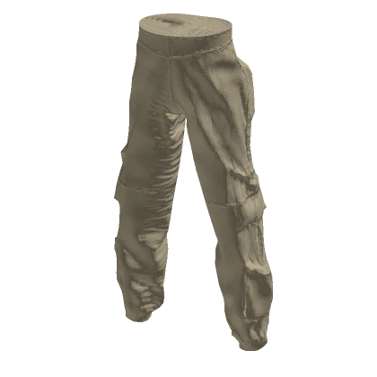 Tan Y2K Cargo Pants