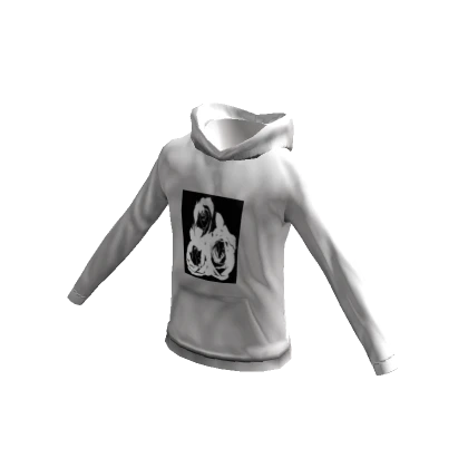 Graphic Flower Hoodie