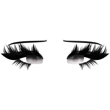 ♡ serene lashes (white)