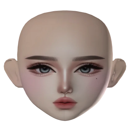 ZESLIN Wedding Glam MAKEUP soft lips korean doll 