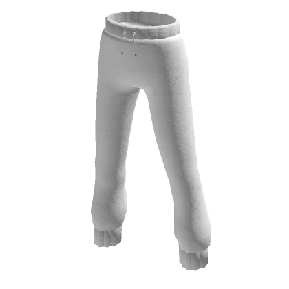 White Jogger Pants