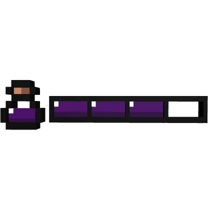 Purple 8-Bit XP Bar Y2K