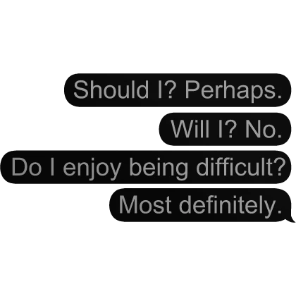 Do I enjoy being difficult? │Alastor