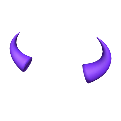 Purple Glowing Horns