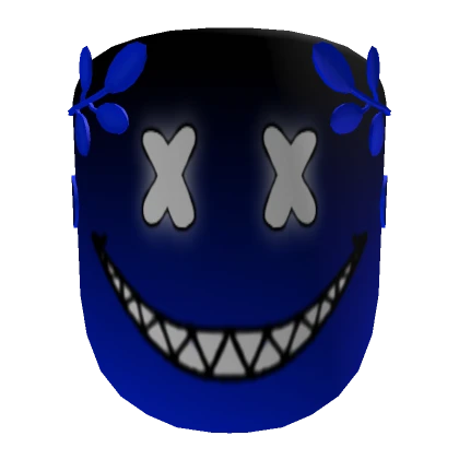 Demon Smile Mask Blue