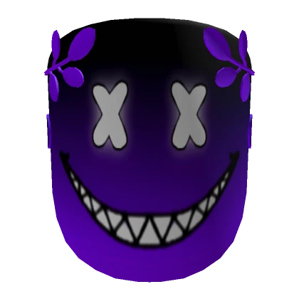 Demon Smile Mask Purple