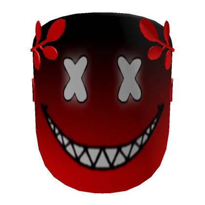 Demon Smile Mask Red