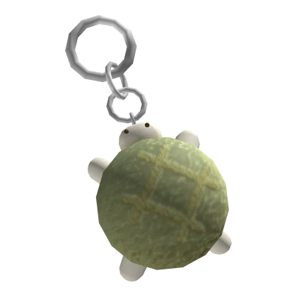 ♡ igari green harajuku melon pan turtle keychain