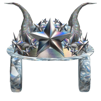 New Year's Diamond Fedora + Crown + Horns 💎