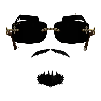 Glasses W Goatee and Piercings