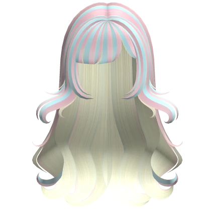 ♡Long pastel y2k hair