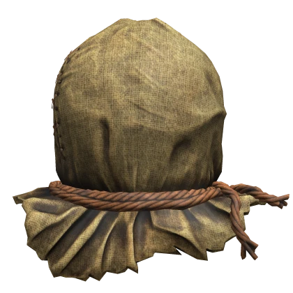 Scarecrow Burlap Sack Head