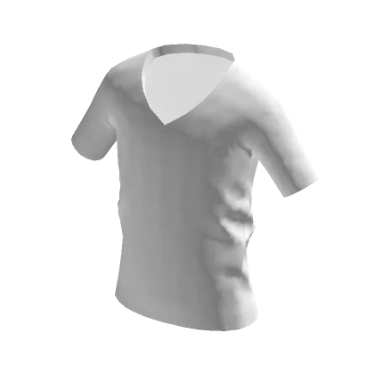 V-Neck T-Shirt in White