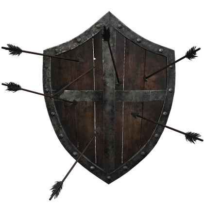 Knight's Shield With Arrows
