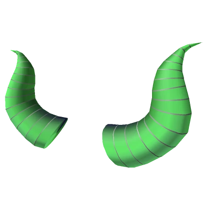 Green Demonic Horns