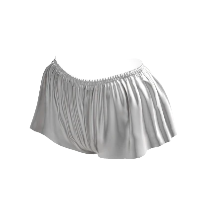 White Comfy Cut Shorts