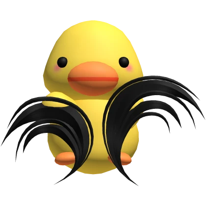 duck on head (black)